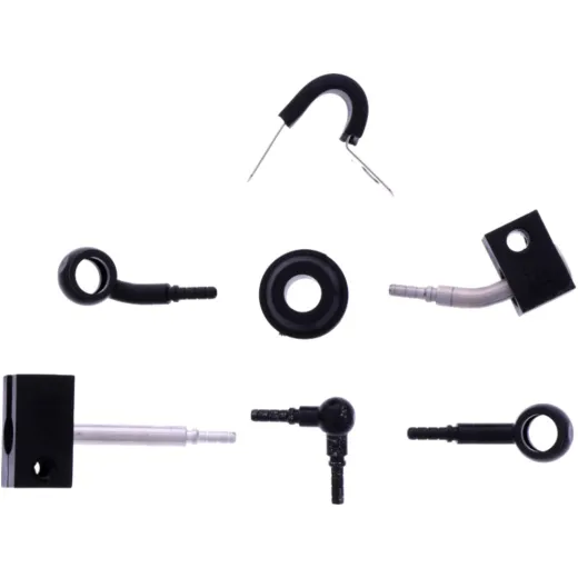 BRAIDED STEEL BRAKE HOSE KIT