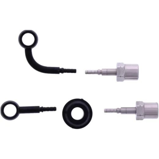 BRAIDED STEEL BRAKE HOSE KIT