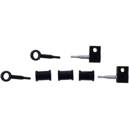 BRAIDED STEEL BRAKE HOSE KIT