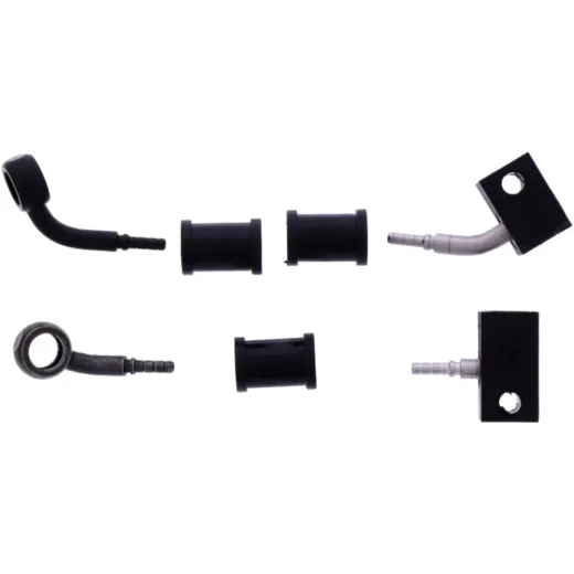 BRAIDED STEEL BRAKE HOSE KIT