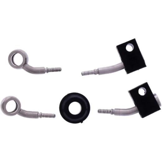 BRAIDED STEEL BRAKE HOSE KIT