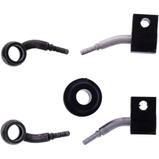 BRAIDED STEEL BRAKE HOSE KIT