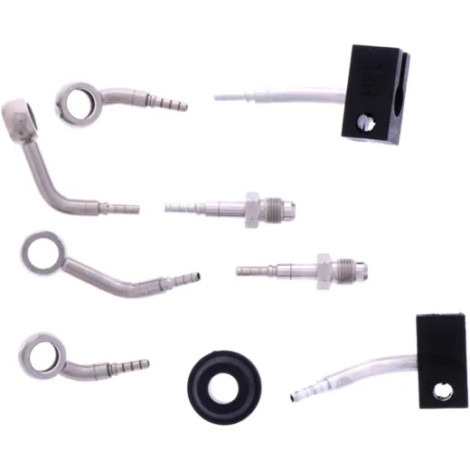 BRAIDED STEEL BRAKE HOSE KIT