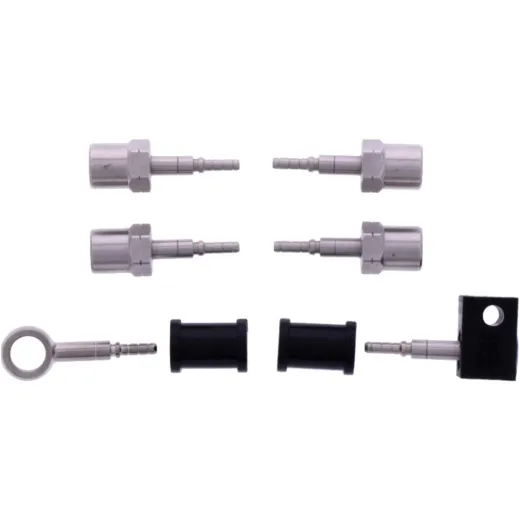BRAIDED STEEL BRAKE HOSE KIT
