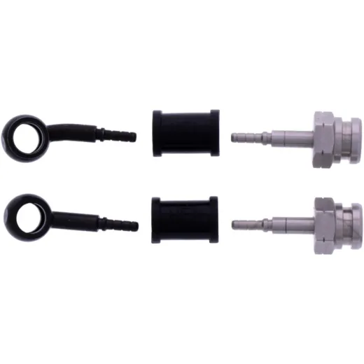 BRAIDED STEEL BRAKE HOSE KIT
