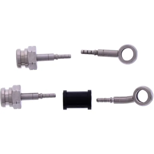 BRAIDED STEEL BRAKE HOSE KIT