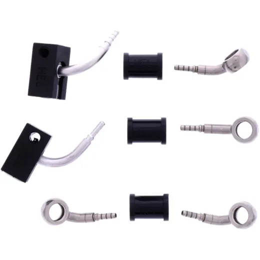 BRAIDED STEEL BRAKE HOSE KIT