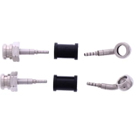 BRAIDED STEEL BRAKE HOSE KIT