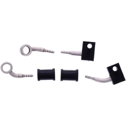 BRAIDED STEEL BRAKE HOSE KIT