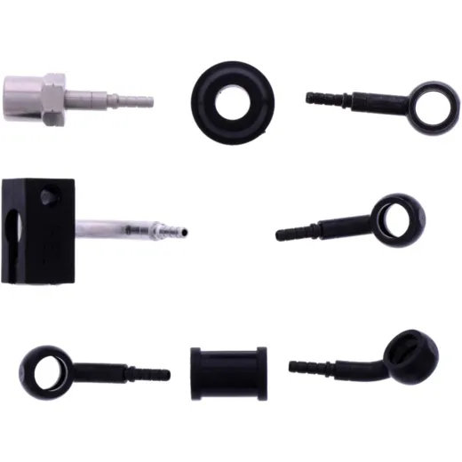 BRAIDED STEEL BRAKE HOSE KIT