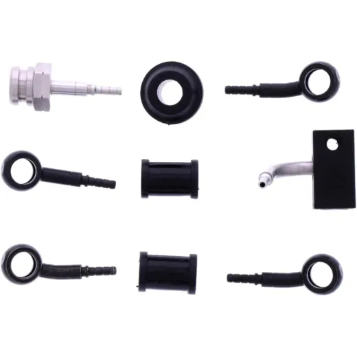 BRAIDED STEEL BRAKE HOSE KIT