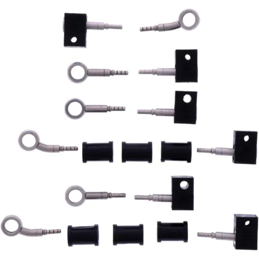 BRAIDED STEEL BRAKE HOSE KIT