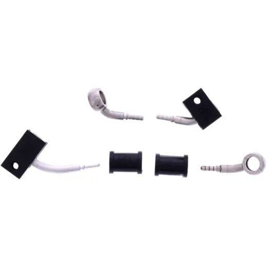 Bremsschlauch Stahlflex Kit Anschluss silber 2-teilig 1178952