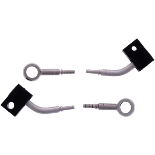BRAIDED STEEL BRAKE HOSE KIT