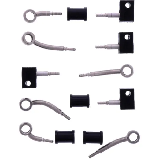 BRAIDED STEEL BRAKE HOSE KIT