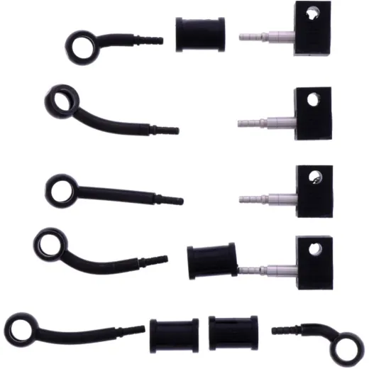 BRAIDED STEEL BRAKE HOSE KIT