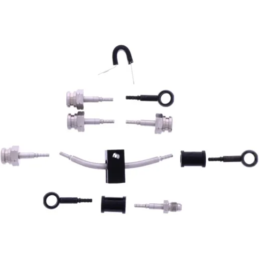 BRAIDED STEEL BRAKE HOSE KIT
