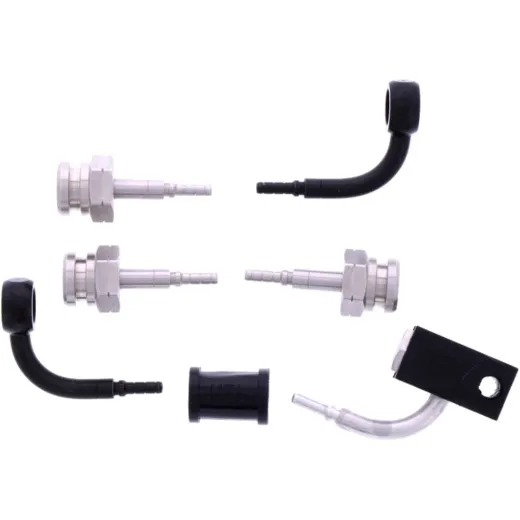 BRAIDED STEEL BRAKE HOSE KIT