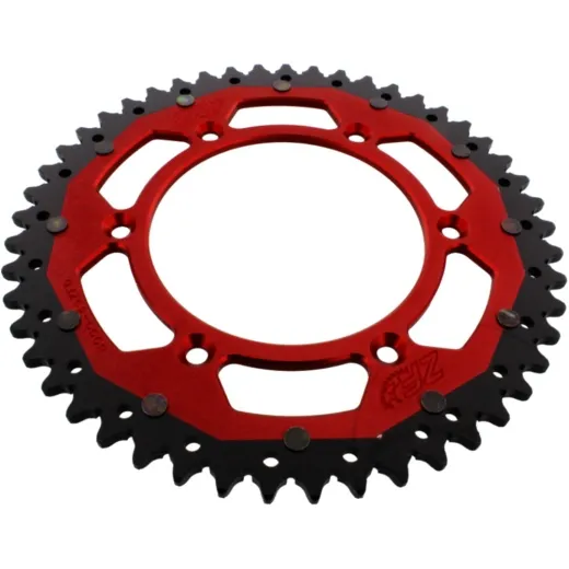 Kettenblatt Kettenrad Dual 49Z Teilung 520 rot ZFD800049RED