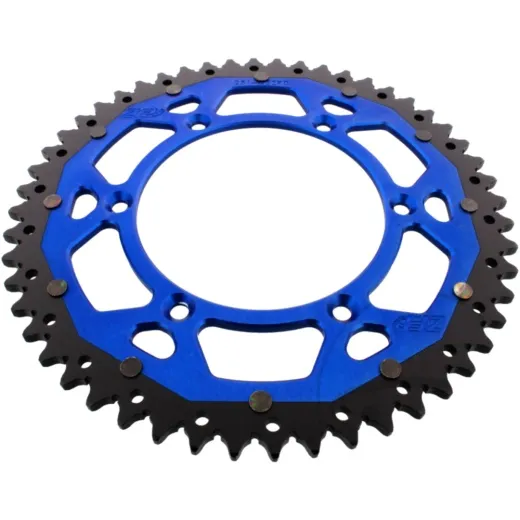 Kettenblatt Kettenrad Dual 52Z Teilung 520 blau ZFD25152BLU