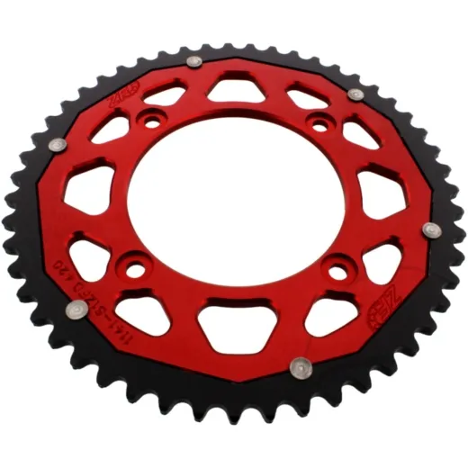 Kettenblatt Kettenrad Dual 51Z Teilung 420 rot