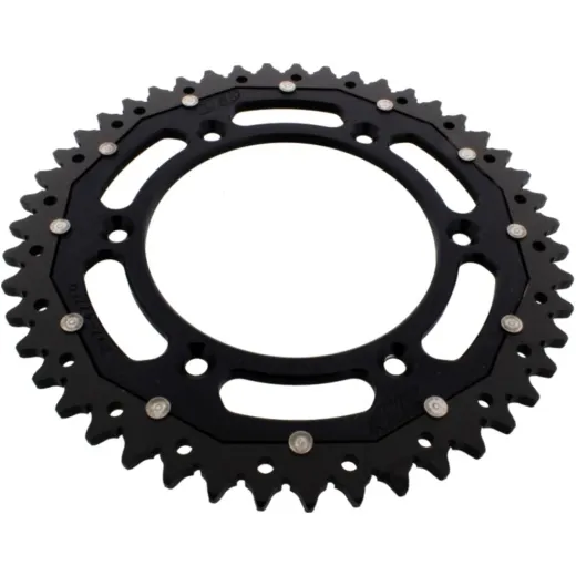 Kettenblatt Kettenrad Dual 47Z Teilung 520 schwarz ZFD89747BLK