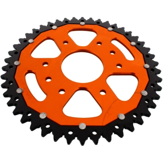 Kettenblatt Kettenrad Dual 46Z Teilung 520 orange ZFD89046ORG