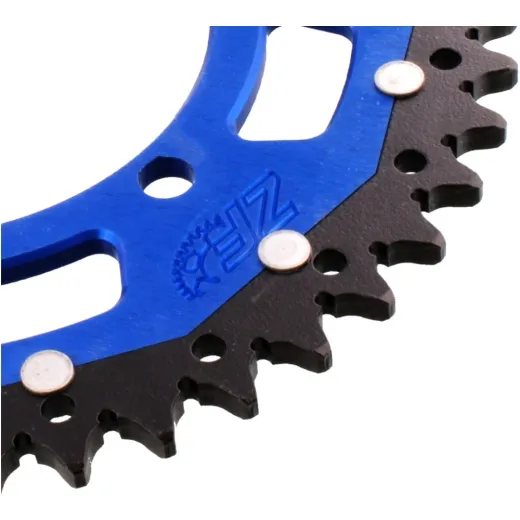 Kettenblatt Kettenrad Dual 45Z Teilung 520 blau ZFD48645BLU