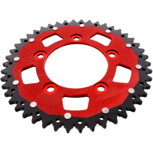 Kettenblatt Kettenrad Dual 46Z Teilung 520 rot ZFD74646RED