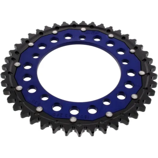 Kettenblatt Kettenrad Dual 43Z Teilung 530 blau ZFD180043BLU