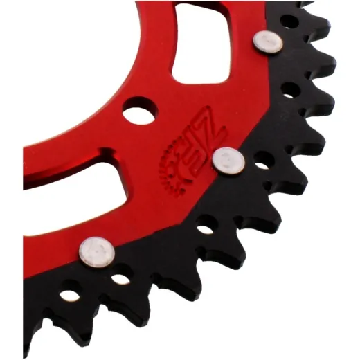 Rear sprocket dual 45 tooth pitch 520 red ZFD48645RED