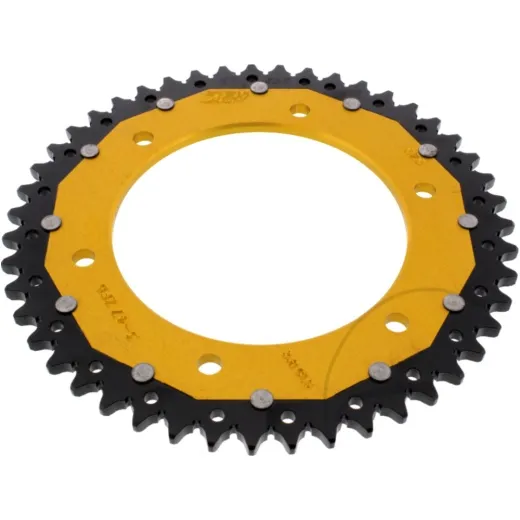 Kettenblatt Kettenrad Dual 47Z Teilung 525 gold ZFD347GLD