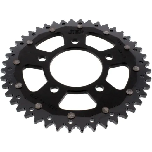 Kettenblatt Kettenrad Dual 44Z Teilung 525 schwarz ZFD133144BLK