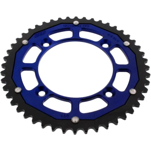 Rear sprocket dual 48 tooth pitch 420 blue ZFD1304948BLU