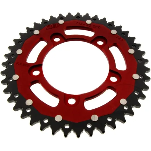 Rear sprocket dual 43 tooth pitch 525 red ZFD71343RED