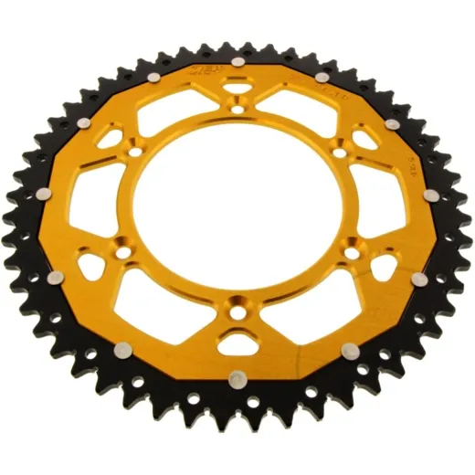 Rear sprocket dual 54 tooth pitch 520 gold