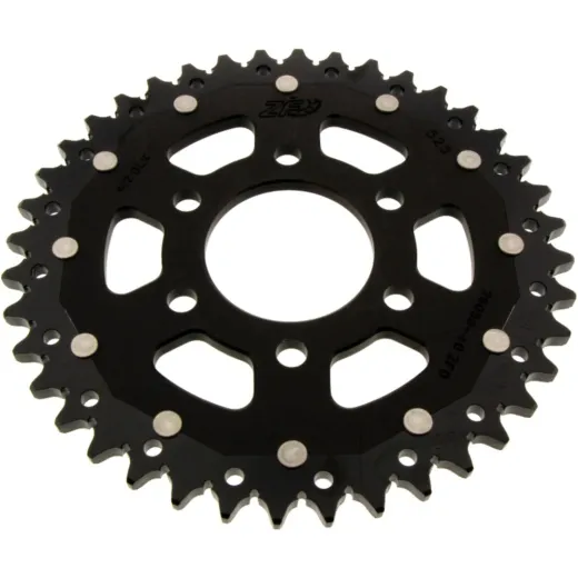 Rear sprocket dual 40 tooth pitch 525 black