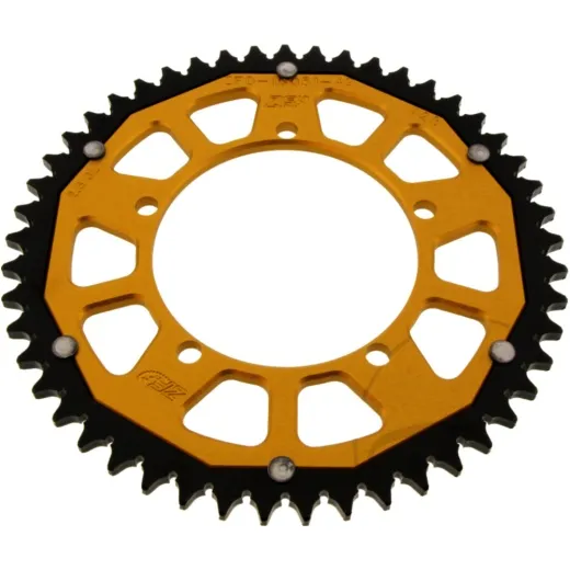 Rear sprocket dual 49 tooth pitch 428 red ZFD1505149GLD