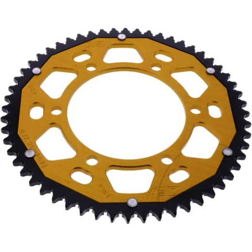 Rear sprocket dual 56 tooth pitch 428 gold ZFD149456GLD