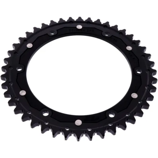 Rear sprocket dual 44 tooth pitch 530 black