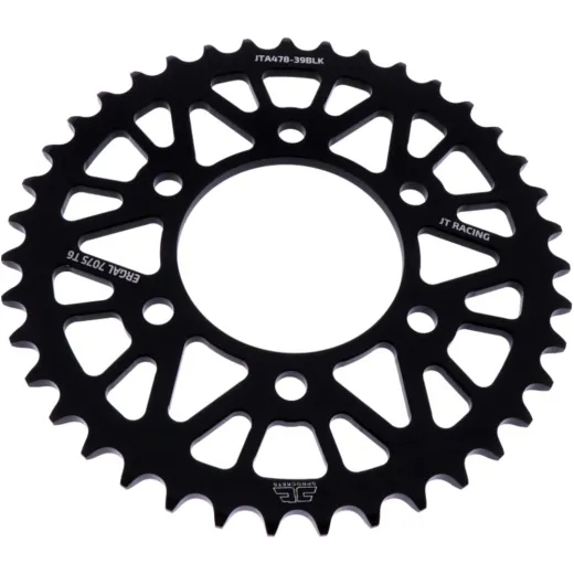 Alu-Kettenrad 39Z Teilung 520 schwarz