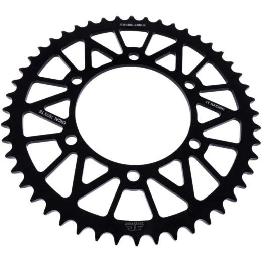 Alu-Kettenrad 48Z Teilung 520 schwarz JTA48648BLK
