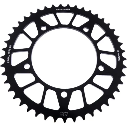 Alu-Kettenrad 45Z Teilung 520 schwarz JTA179345BLK