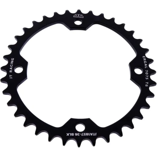 Alu-Kettenrad 36Z Teilung 520 schwarz