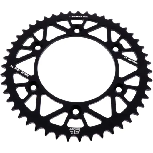 Alu-Kettenrad 47Z Teilung 520 schwarz JTA21047BLK