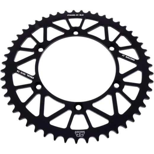 Alu-Kettenrad 51Z Teilung 520 schwarz JTA46051BLK