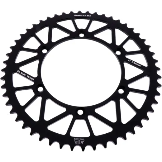 Alu-Kettenrad 52Z Teilung 520 schwarz