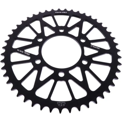 Alu-Kettenrad 47Z Teilung 520 schwarz JTA47847BLK