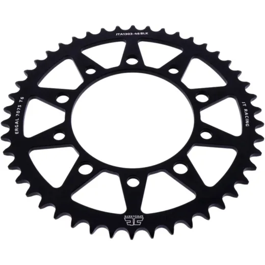 Alu-Kettenrad 46Z Teilung 520 schwarz JTA130346BLK