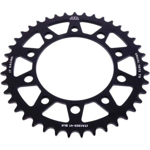 Alu-Kettenrad 41Z Teilung 520 schwarz JTA130341BLK
